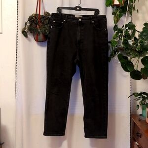 Everlane - Cheeky Hourglass jean - washed black - 33R